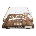 BOITE PIZZA T31 100PCS